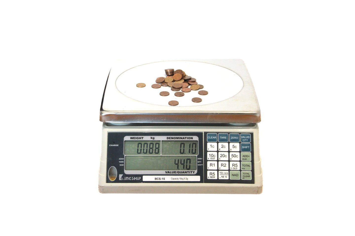 AVANSA BulkCoin Scale 4600 Coin Counter - MoneyCounters